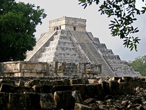 Chrámové město Mayů Chichén Itzá.
