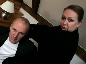 Textařka Gabriela Osvaldová a skladatel Ondřej Soukup.