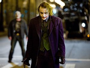 Heath Ledger jako zloduch Joker