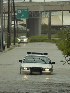 Následky po hurikánu Gustav v New Orleans