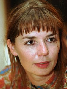 Here�ka a re�is�rka Dana V�vrov� (na archivn�m sn�mku z 29. kv�tna 2000)