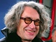 Wim Wenders v Praze. Z rukou Václava Havla převzal cenu Kristián za přínos českému filmovému publiku.