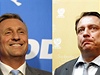 Mirek Topolánek a Jiří Paroubek
