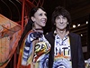 Kytarista Ronnie Wood z rockové skupiny Rolling Stones je i úspěšným módním návrhářem.