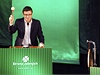 Ondřej Liška na sjezdu Strany zelených