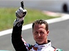 Michael Schumacher umí závodit téměř na všem.