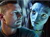 �iv� Sam Worthington and animovan� Zoe Saldana ve sn�mku Avatar