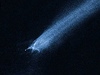 Objekt P/2010 A2 jak ho zachytil Hubbleův vesmírný teleskop