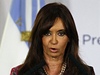 Argentinská prezidentka Cristina Kirchnerová.