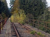 Zru�en� �elezni�n� tra� z Lokte do Kr�sn�ho Jezu na Karlovarsku.
