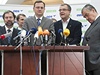 Lídři jednají o vládě