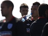 Fotbalov� mistrovstv� sv�ta: britsk� reprezentace, uprost�ed John Terry.