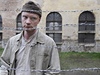 Jan Budař při natáčení filmu Lidice