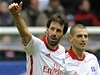 Hamburk - Kol�n (Van Nistelrooy se spoluhr��i slav� g�l).