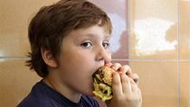 Dítě s hamburgerem (ilustrační foto) | na serveru Lidovky.cz | aktuální zprávy Dítě s hamburgerem (ilustrační foto) | na serveru Lidovky.cz | aktuální zprávy