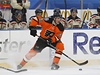 Z�pas NHL pod �ir�m nebem Winter Classic si �esk� hokejista Philadelphie Flyers Jarom�r J�gr neu�il kv�li poran�n� nohy