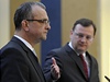 Premiér Petr Nečas a ministr financí Miroslav Kalousek vystoupili na tiskové konferenci po poradě ekonomických ministrů vlády. | na serveru Lidovky.cz | aktuální zprávy Premiér Petr Nečas a ministr financí Miroslav Kalousek vystoupili na tiskové konferenci po poradě ekonomických ministrů vlády. | na serveru Lidovky.cz | aktuální zprávy