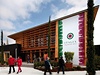 Italský pavilon. V interaktivní  instalaci "Cesta po Itálii" mohou náv�t�vníci procestovat r�zné regiony Itálie a dozv�d�t se nejen o pam�tihodnostech a p�írodních zajímavostech, ale také o zem�d�lské produkci a typických výrobcích. | na serveru Lidovky.cz | aktu�ln� zpr�vy