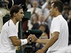 Luk� Rosol a Rafael Nadal.