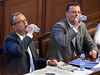 Miroslav Kalousek (vlevo) s Petrem Nečasem během jednání o vydání Vlasty Parkanové v poslanecké sněmovně | na serveru Lidovky.cz | aktuální zprávy Miroslav Kalousek (vlevo) s Petrem Nečasem během jednání o vydání Vlasty Parkanové v poslanecké sněmovně | na serveru Lidovky.cz | aktuální zprávy