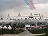 Olympijsk� stadion v Lond�n� se p�ipravuje na zah�jen� her.