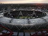 Olympijsk� stadion v Lond�n� se p�ipravuje na zah�jen� her.