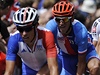Letn� olympijsk� hry Lond�n 2012, Roman Kreuziger (vpravo) na silni�n�m z�vod� cyklist�