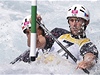 Deblkanoist� Jaroslav Volf a Ond�ej �t�p�nek nepostoupili do fin�le olympijsk�ho z�vodu ve vodn�m slalomu
