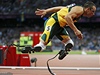 Jihoafrick� b�ec Oscar Pistorius se zapsal do historie jako prvn� handicapovan� sportovec startuj�c� na olympi�d�