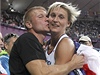 P��tel Barbory �pot�kov� Luk� Novotn� byl prvn�m gratulantem