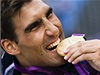 Třetí olympijské zlato: Svobodova satisfakce za minulost | Lidovky.cz - Olympiáda David Svoboda se zlatou medailí z Londýna.