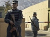 Afghánští policisté střeží policejní velitelství v Kábulu (ilustrační foto). | na serveru Lidovky.cz | aktuální zprávy Afghánští policisté střeží policejní velitelství v Kábulu (ilustrační foto). | na serveru Lidovky.cz | aktuální zprávy