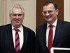 Miloš Zeman na jednání s Petrem Nečasem. | na serveru Lidovky.cz | aktuální zprávy Miloš Zeman na jednání s Petrem Nečasem. | na serveru Lidovky.cz | aktuální zprávy
