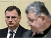 Premiér Petr Ne�as s kardinálem Dominikem Dukou. | na serveru Lidovky.cz | aktu�ln� zpr�vy