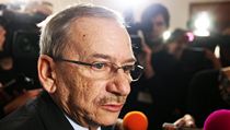 Jaroslav Kubera na jednání senátu o žalobě na prezidenta Klause za velezradu.
