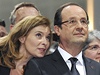 Val�rie Trierweilerov� a Francois Hollande