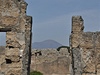 Pohled na Vesuv z Pompej�