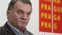 Pra�sk� prim�tor Bohuslav Svoboda vystoupil 14. kv�tna na mimo��dn�m briefingu k situaci v pra�sk� koalici ODS a TOP 09.