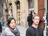 Mark Zuckerberg v Praze