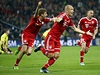 Arjen Robben vst�elil v 89. minut� rozhoduj�c� branku