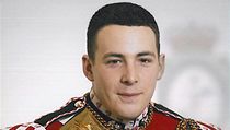 Lee Rigby ve slavnostn� uniform�