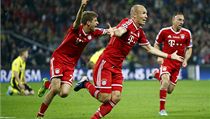 Arjen Robben vst�elil v 89. minut� rozhoduj�c� branku