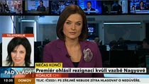 �editelka odboru komunikace a propagace Ministerstva obrany �esk� republiky Mira T�ebick� nereaguje na dotaz moder�torky Barbory Krou�kov�.