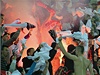 Fanoušci Slavie při derby. | na serveru Lidovky.cz | aktuální zprávy Fanoušci Slavie při derby. | na serveru Lidovky.cz | aktuální zprávy