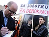 Shromáždění na podporu předsedy ČSSD Bohuslava Sobotky na náměstí Svobody v Brně. | na serveru Lidovky.cz | aktuální zprávy Shromáždění na podporu předsedy ČSSD Bohuslava Sobotky na náměstí Svobody v Brně. | na serveru Lidovky.cz | aktuální zprávy