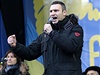 Vůdce ukrajinské opoziční strany (Udar) Vitalij Kličko mluví k demonstrantům. | na serveru Lidovky.cz | aktuální zprávy Vůdce ukrajinské opoziční strany (Udar) Vitalij Kličko mluví k demonstrantům. | na serveru Lidovky.cz | aktuální zprávy