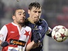 SLÁVISTA: Dostat bůra, když máte převahu. To nedokáže snad nikdo jiný | Lidovky.cz - Názory Aleš Škerle z Olomouce (vpravo) a Damien Boudjemaa ze Slavie.