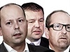 Exposlanci (zleva) Marek Šnajdr, Petr Tluchoř a Ivan Fuksa. | na serveru Lidovky.cz | aktuální zprávy Exposlanci (zleva) Marek Šnajdr, Petr Tluchoř a Ivan Fuksa. | na serveru Lidovky.cz | aktuální zprávy