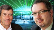 Technický ředitel ELI Bruno Le Garrec (vlevo) a realizační šéf Alan Sneddon. | na serveru Lidovky.cz | aktuální zprávy Technický ředitel ELI Bruno Le Garrec (vlevo) a realizační šéf Alan Sneddon. | na serveru Lidovky.cz | aktuální zprávy
