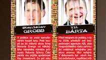 Ex-Prime Minister Stanislav Gross ČSSD and Public Affairs (VV) paymaster Vít Bárta top the list of Czech politicians and businessman who people polled by Blesk say should be behind bars | na serveru Lidovky.cz | aktuální zprávy Ex-Prime Minister Stanislav Gross ČSSD and Public Affairs (VV) paymaster Vít Bárta top the list of Czech politicians and businessman who people polled by Blesk say should be behind bars | na serveru Lidovky.cz | aktuální zprávy